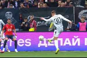 Roganović kao Roben, evropski Partizan trajao skoro sat vremena u Moskvi!